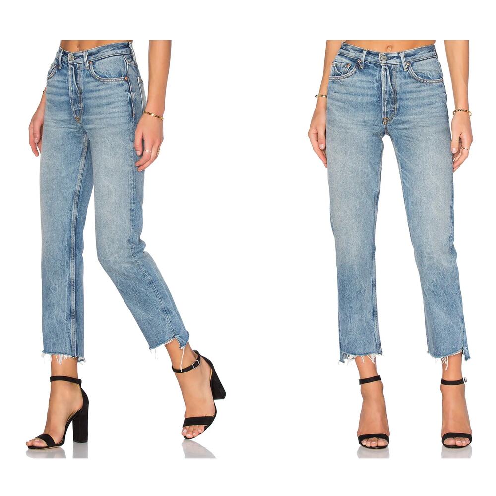 GRLFRND Helena High-Rise Straight Jean Women's sz 30